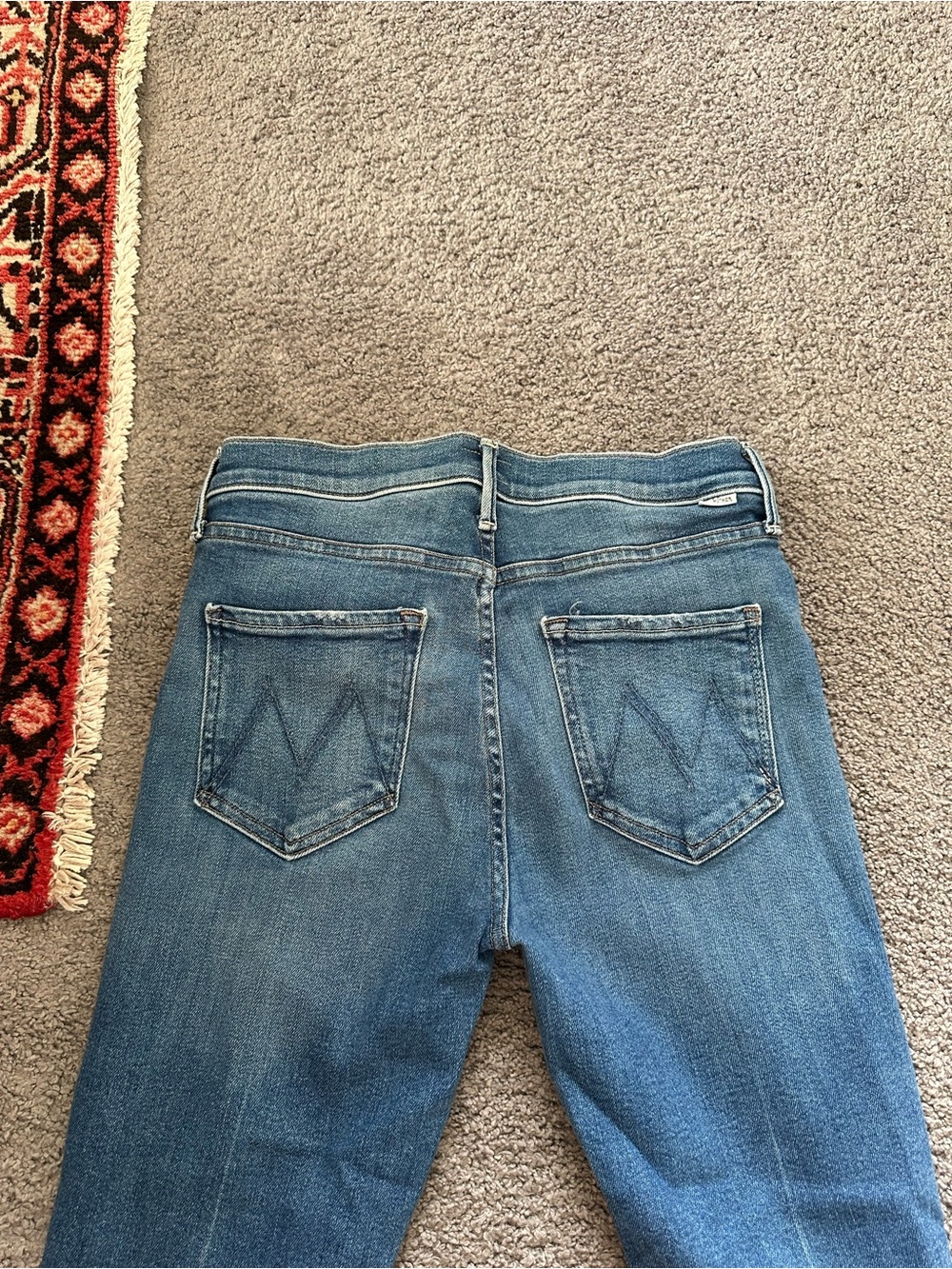 MOTHER Rascal Ankle Fray Jeans - Picture 9 of 10